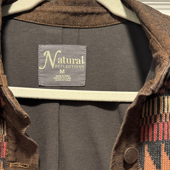 Natural Reflections Aztec Pattern Jacket - Picture 2 of 6